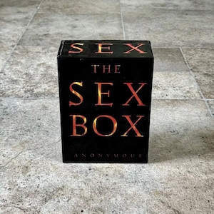 Vintage 1996 The Sex Book Anonymous Three Volumes Man, Woman and Sex Box Set