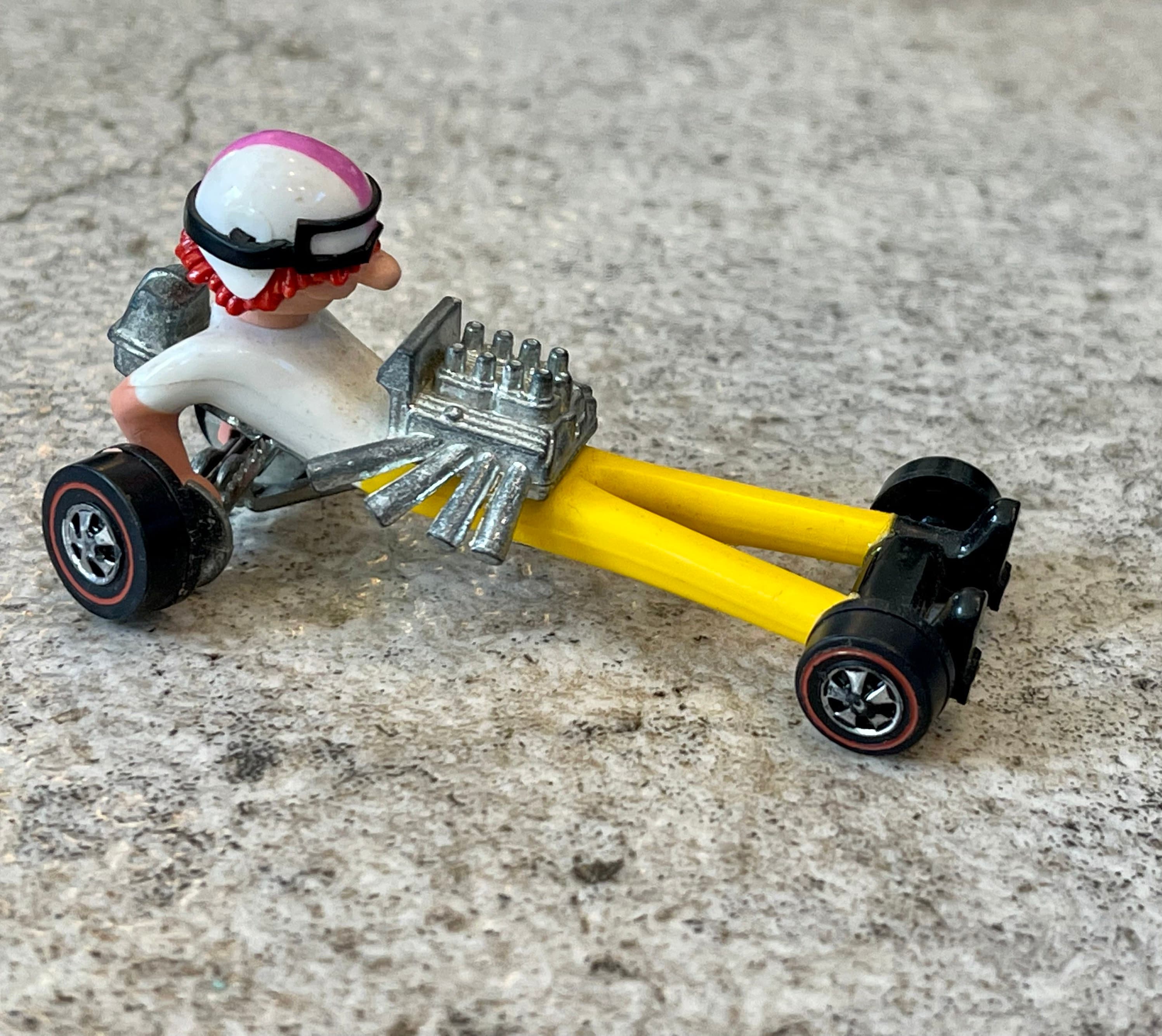 1971 Hot Wheels Farbs Myles Ahead Red Line Mattel Toy Car | eBay