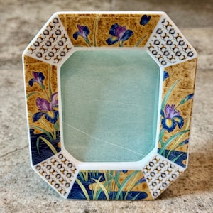 Vintage Golden Mist Porcelain Picture Frame – Made in Japan with Original Box