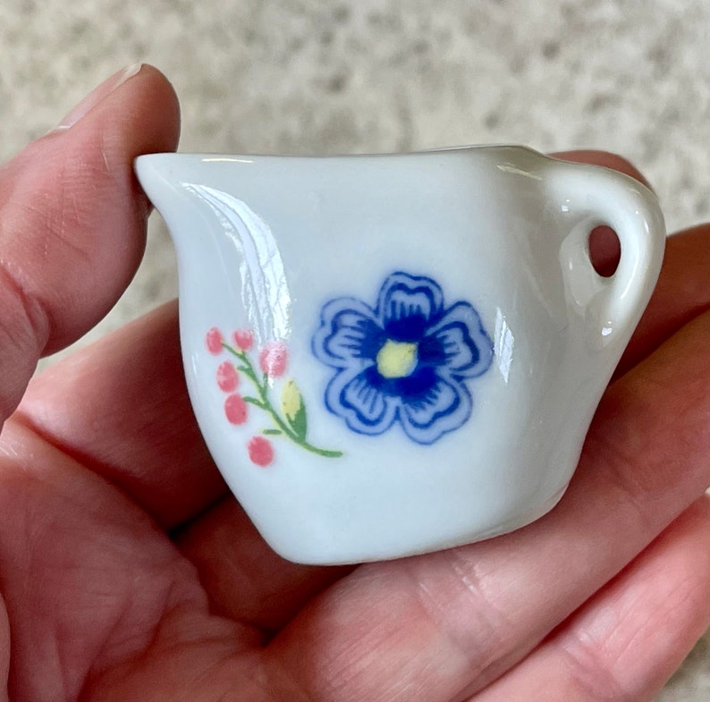 Vintage Porcelain Tea Set by Strombecker Corp. Child's - Etsy