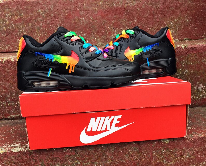 Rainbow drippy nike air max 90 Rainbow drippy nike air max 90