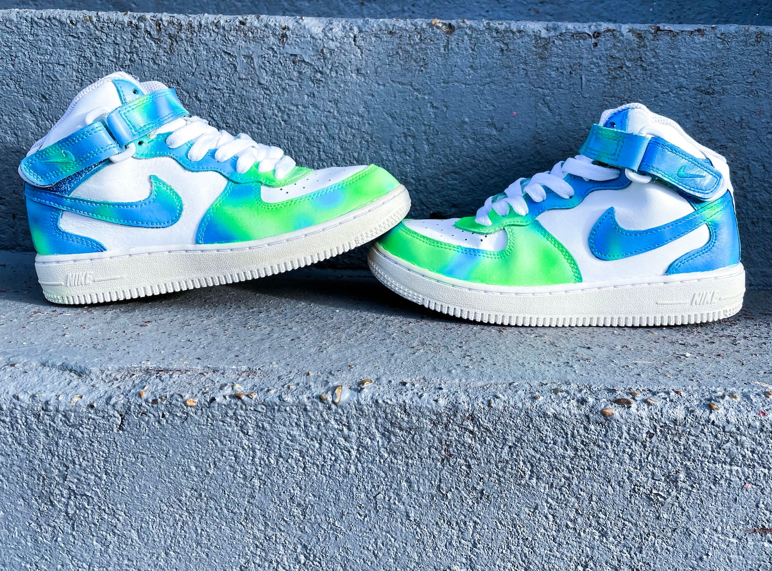 air force tie dye