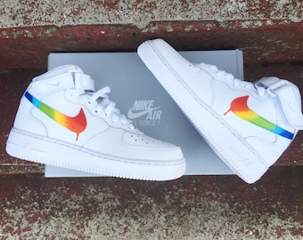 Rainbow nike Air Force 1
