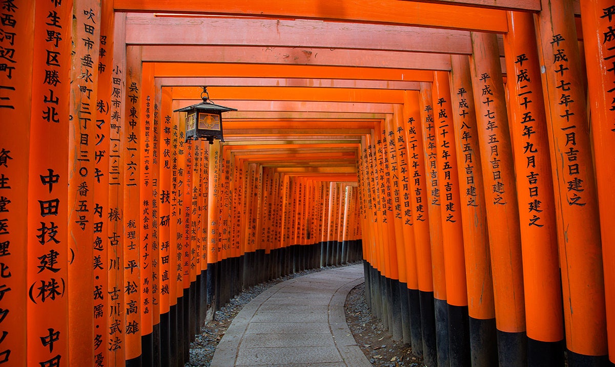 Fushimi Inari Shrine Kyoto Japan Photography Print Etsy Hong Kong