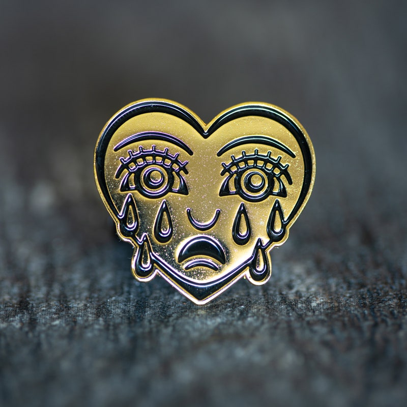 Crying Heart - Etsy