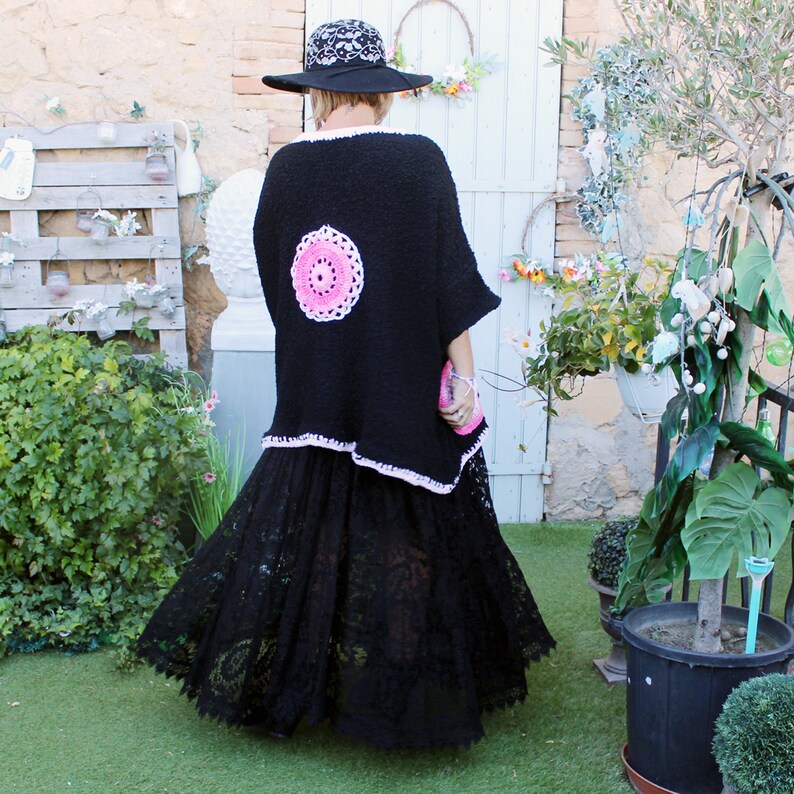 Antica Sartoria Coklico Bohemian Maxi Lace Skirt Clothing Skirts