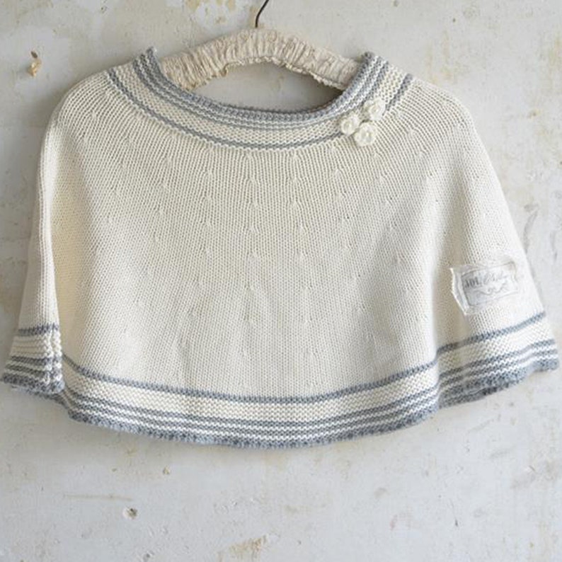 Poncho Crochet Jdl Romantique Chic Tricoté Maille TFJclK1