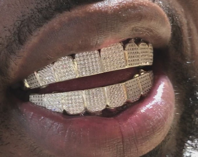 custom cubic zirconia grillz