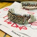 925 Solid Sterling Silver Drip Style Grillz – No Stone, Silver