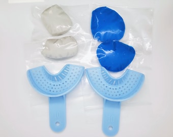 Grillz Mold Kit: Custom Dental Impression (2 Sets)
