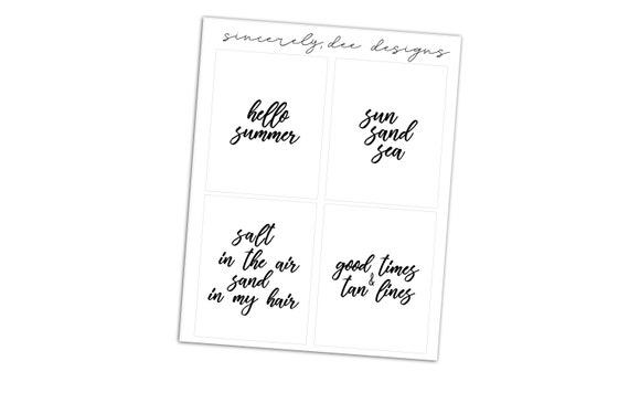 Bow Half Boxes #9 Planner Stickers Life Planner Happy Planner Erin Condren