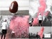 10' Gender Reveal Football! Football Gender Reveal w/ Powder & Confetti Gender Reveal Footballs Pink, Blue, Purple, Green, Yellow, Orange 
