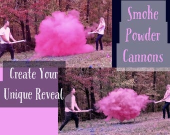 24" SMOKE POWDER CANNON ™ Ships Same Day Gender Reveal Smoke Powder Cannons! New Gender Reveal Idea!