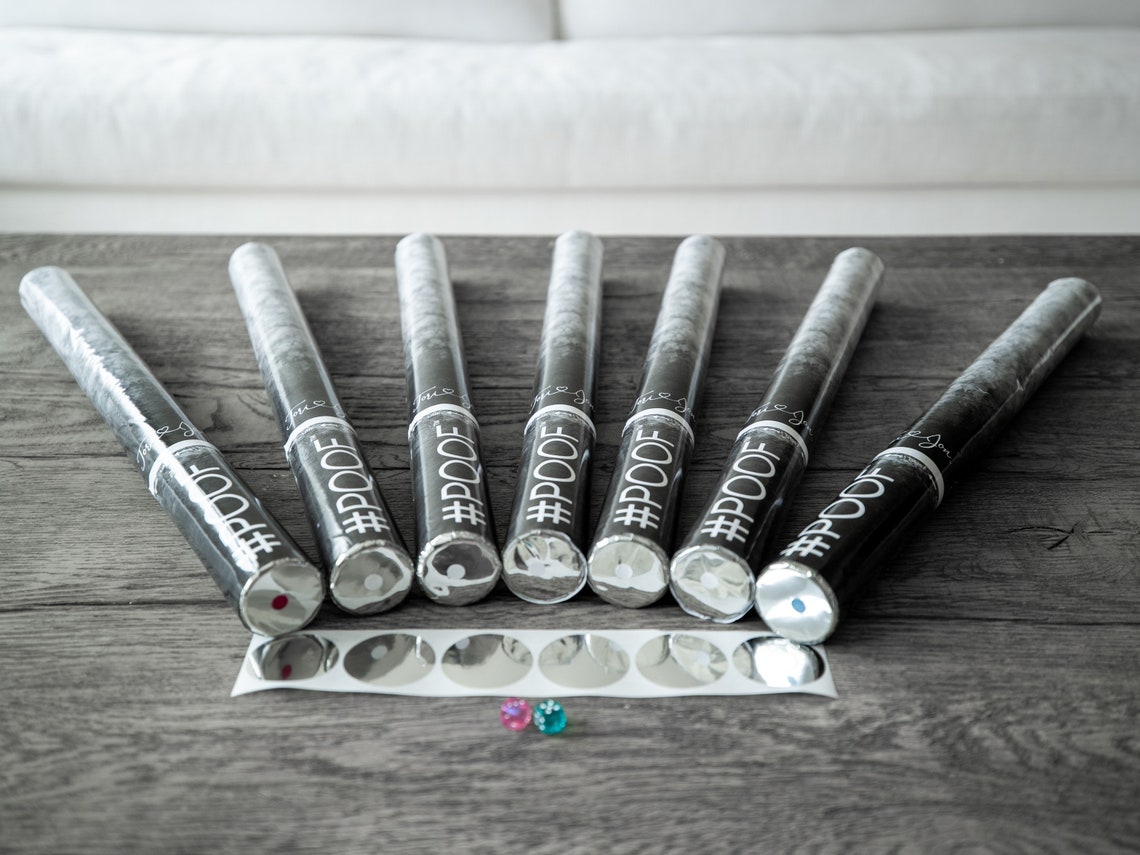 32 Gender Reveal Roulette Cannon in Powder Confetti Etsy