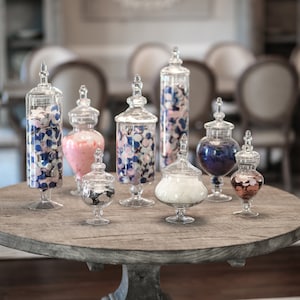 27 Ways To Fill Your Apothecary Jars - Blush & Pearls
