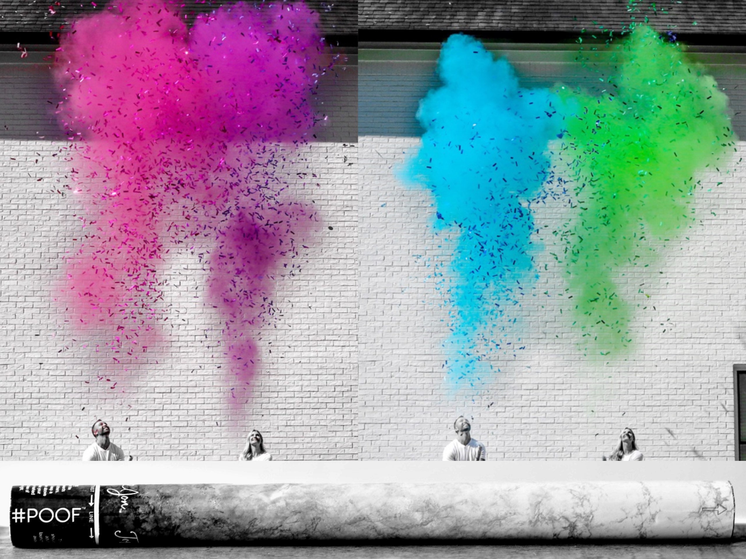 24 Smoke Powder Cannon™ Confetti Cannons and Etsy