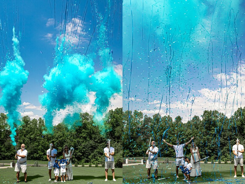 24 Smoke Powder Cannon™ Confetti Cannons and Etsy