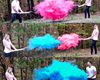 24" SMOKE POWDER CANNON ™ Ships Same Day! Gender Reveal Smoke Powder Cannons! New Gender Reveal Idea!