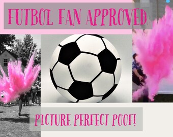 SOCCER Gender Reveal Ball Pack Ships Same Day (Custom Combinations)