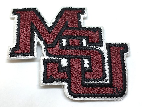 MSU Michigan State Spartans Vintage  Embroidered Iron On Patch  3" x 3" Awesome 