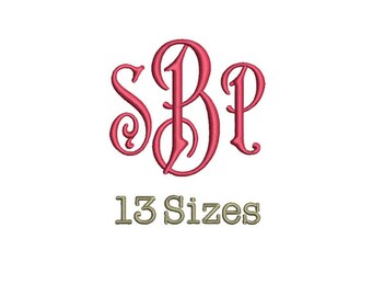 Carson Monogram Embroidery, BX Font, Embroidery Design Monogram Font, Embroidery Monogram Alphabet Designs