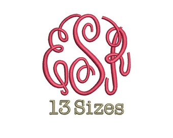 Fancy Monogram Embroidery, BX Font, Embroidery Design Monogram Font, Embroidery Monogram Alphabet Designs