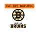 Boston Bruins logo in SVG / Eps / Dxf / Jpg files INSTANT DOWNLOAD!