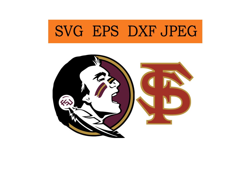 Florida State Seminoles logo in SVG / Eps / Dxf / Jpg