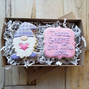 Personalizable Gnome Cookie Gift Box