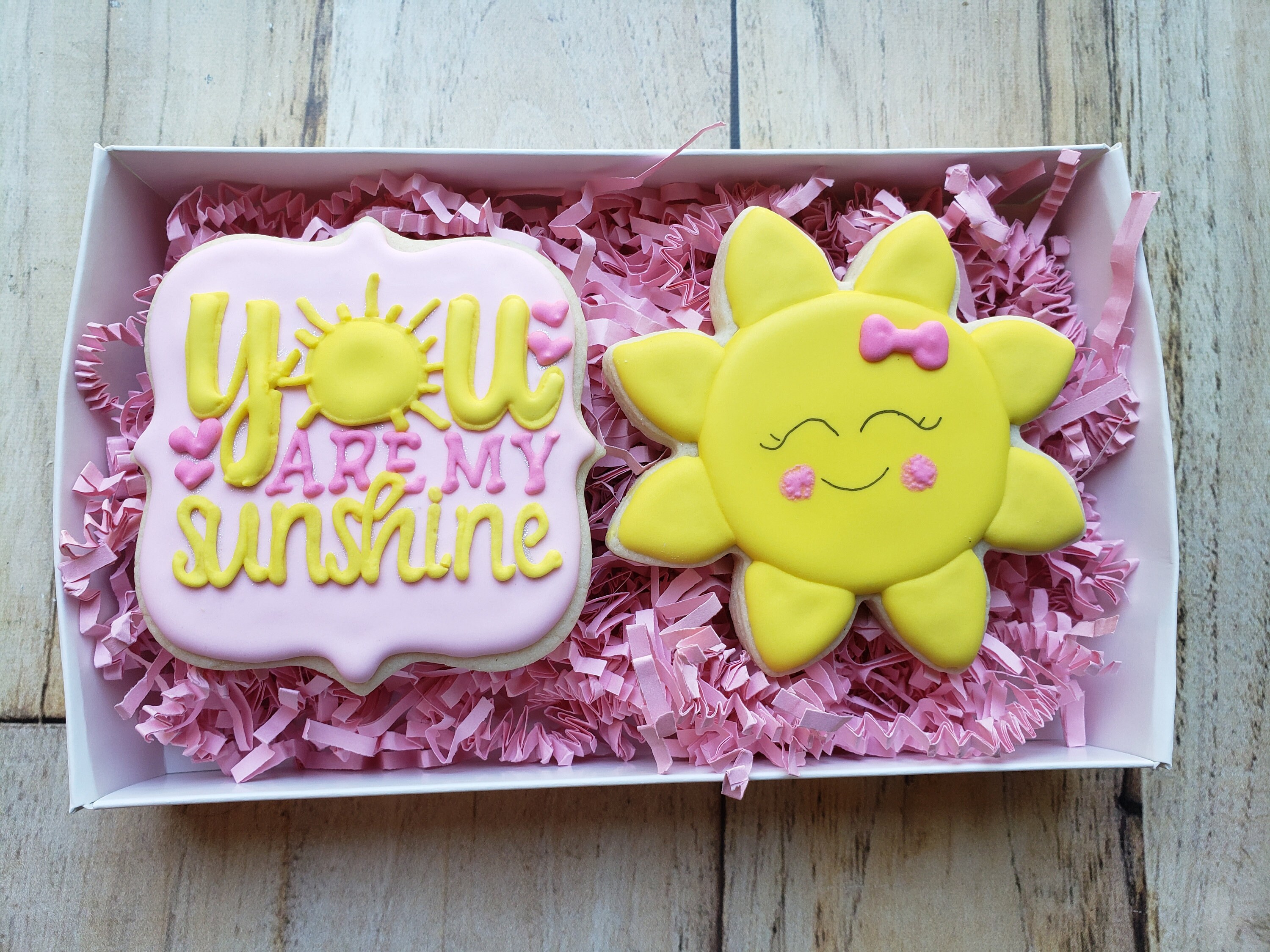Sunshine Sugar Cookie Gift Box Etsy