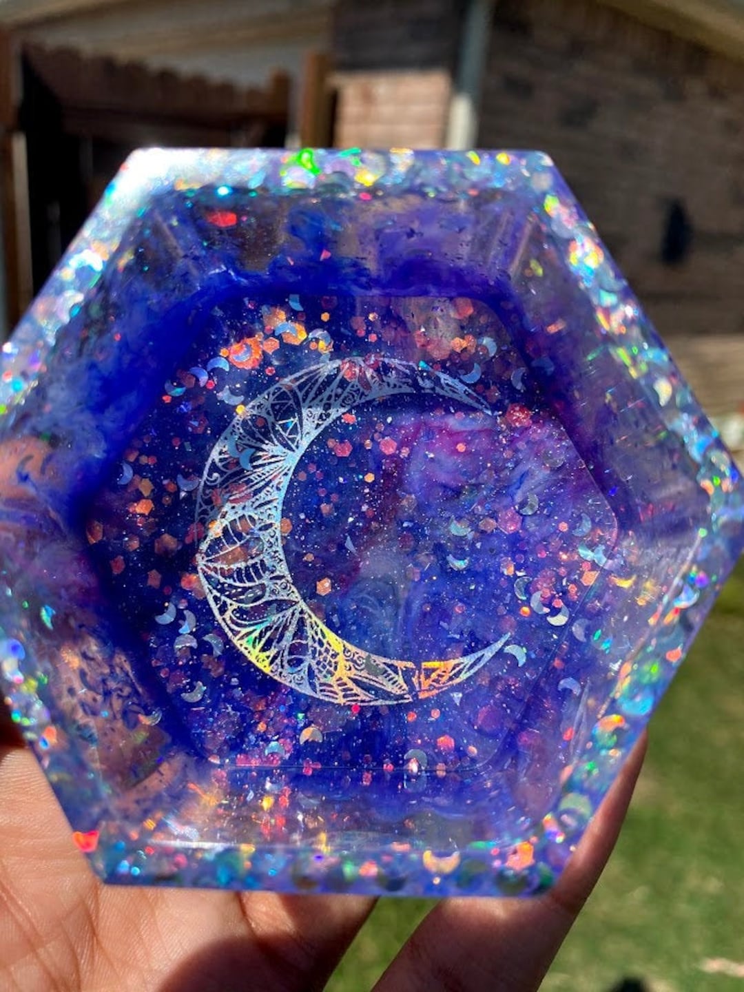 Moon Jewelry Box Etsy