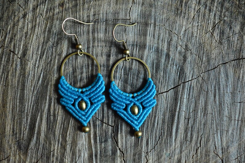 Macrame Earrings 1