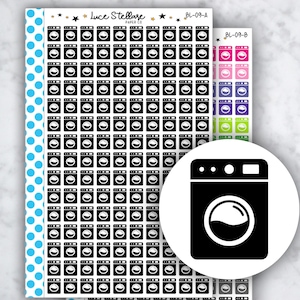 LAUNDRY Sticker / Wäsche Sticker / BL-09