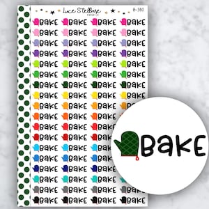 BACKEN Planner Sticker / B-380