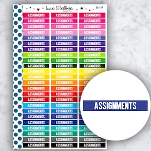 ZUTEILUNG Header Planner Stickers / BH-14