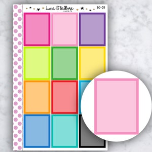 VOLLE BOXEN Planner Sticker / To Do List Planner Sticker / Erin Condren Planner / Happy Planner Sticker / bd-08