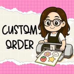 Custom Order Sticker Sheet / Planner Stickers