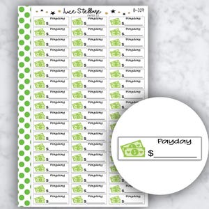 PAYDAY-plannerstickers / B-329