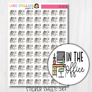 In The Office Planner Stickers / K-02