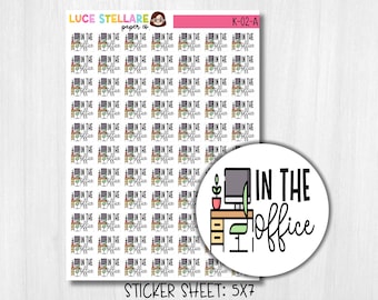 In The Office-plannerstickers / K-02