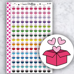Adesivos para planejador HAPPY MAIL / Adesivos para rastreador de pedidos / Rastreador de pedidos on-line / Planejador feliz / Planejador Erin Condren / B-349