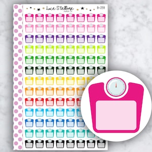SCALE Planner Stickers / B-258