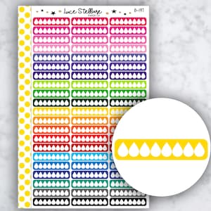 WATER TRACKER Planner Stickers / Water Tracker Stickers / Drink More Water Reminder / B-197