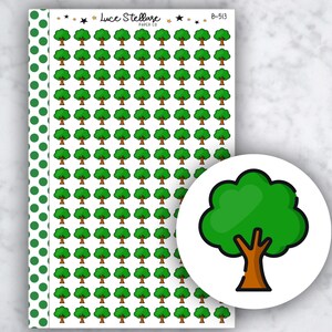 Adesivi TREE Planner / B-513