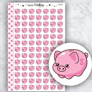Naklejki PIGGY BANK Planner / Naklejki PayDay Planner / Naklejki Pay Bill / Naklejki Bill Due / Naklejki Savings Planner /Erin Condren/B-30