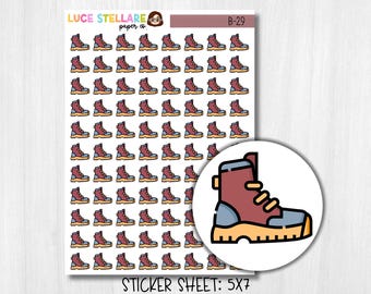 Hiking Planner Stickers / B-29