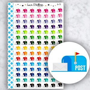 MAILBOX Planner Sticker /B-75