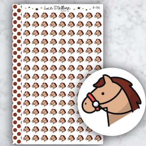 HORSE Planner Stickers // B-186