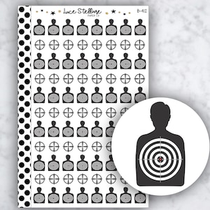 TARGET PRACTICE Planner Stickers /B-412