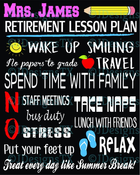 Download Teacher Retirement Plan Svg Etsy